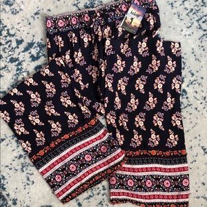 NWT! BeBop Wide legged soft pants